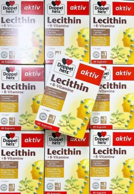 Mầm Đậu Nành Doppelherz Lecithin B Vitamine 40 viên