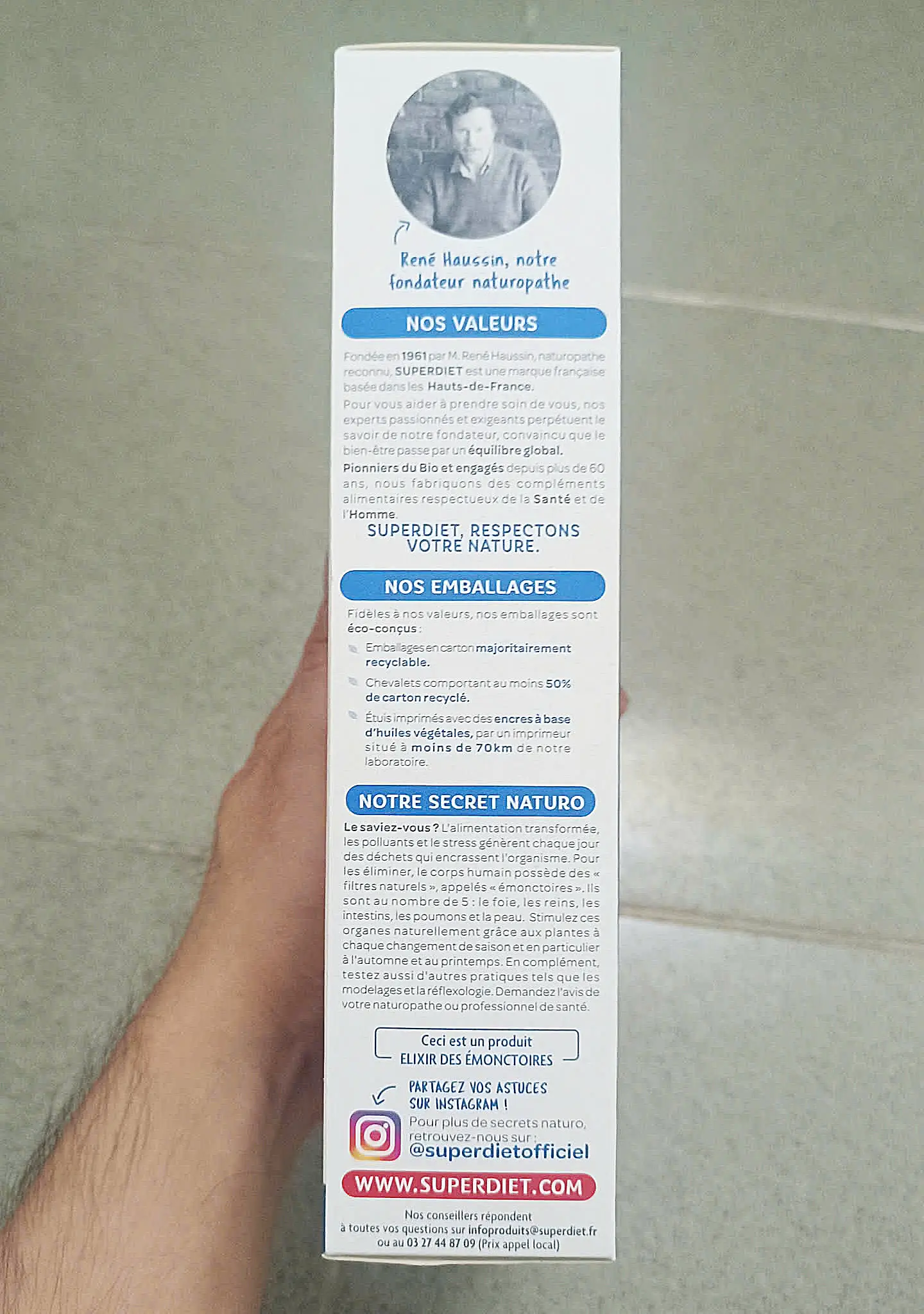 Thải độc nội tạng Superdiet Drainaflore Bio Detox hộp 20 ống x 15ml của Pháp Nước uống hỗ trợ thải độc nội tạng Drainaflore Bio Detox 20 ống của Pháp
