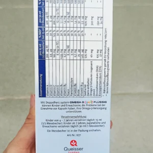 OMEGA 3 DHA và EPA Siro bổ sung Omega 3 Family Doppelherz lọ 250ml