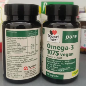 Omega-3 1075mg Thuần chay Doppelherz Đức 80 viên