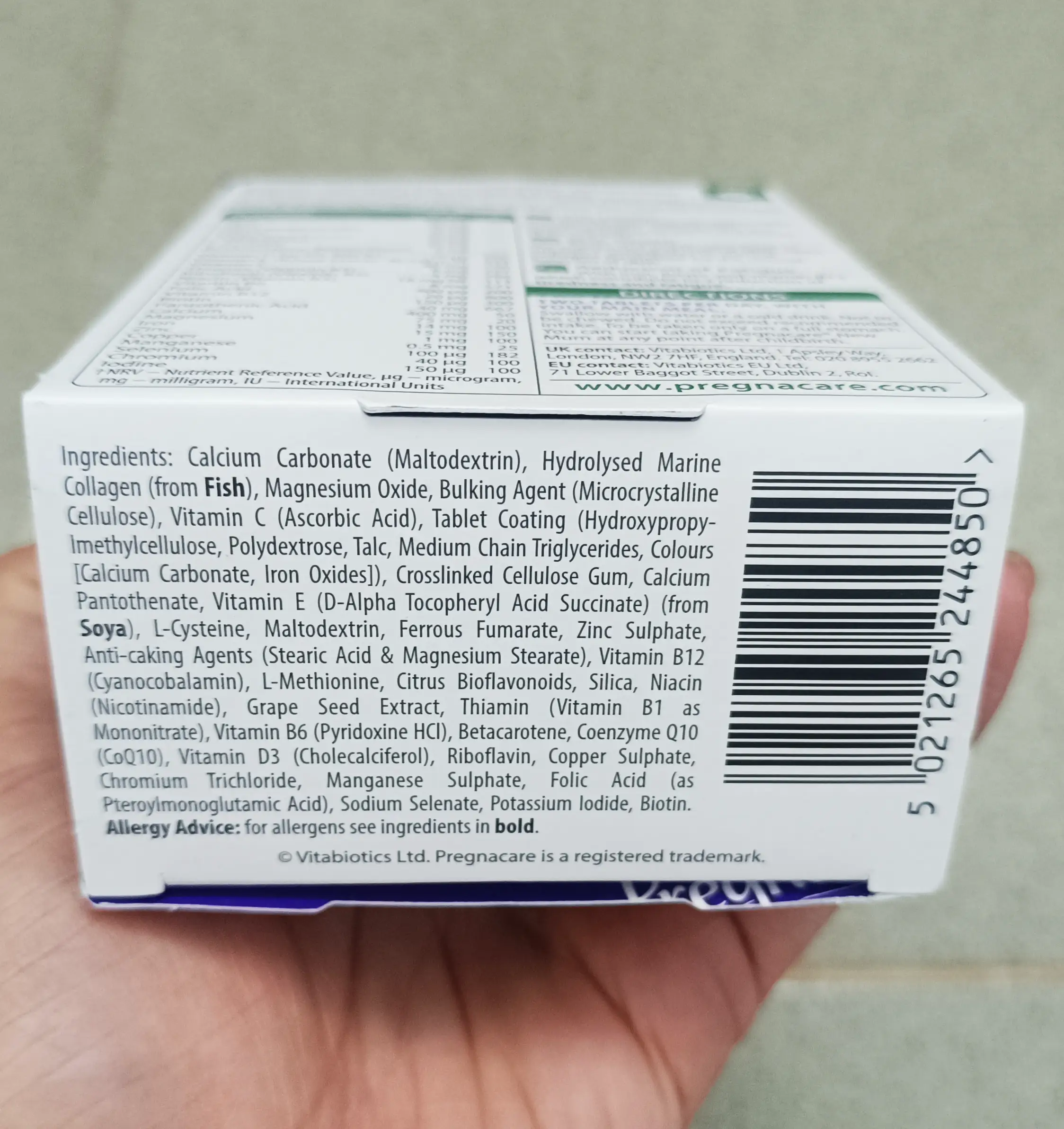 Vitamin tổng hợp Vitabiotics Pregnacare New Mum 56 viên của Anh Quốc Pregnacare New Mum chăm sóc phụ nữ sau sinh