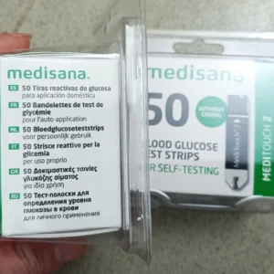 Que thử của máy đo đường huyết Medisana 79038