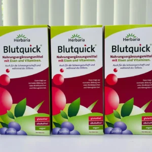 Siro sắt hữu cơ Blutquick Herbaria 500ml của Đức Sắt Nước Hữu Cơ Herbaria Blutquick Đức Cho Bé Từ 1 Tuổi Và Người Lớn 500ml