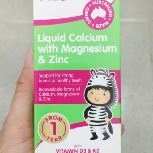 Siro canxi Brauer Kids Calcium with Magnesium & ZinC 200ml của Úc Siro Brauer Kids Liquid Calcium with Magnesium & Zinc 200ml