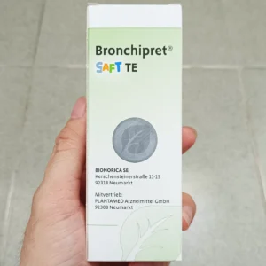 Siro ho Bronchipret Saft TE 100 ml Bionorica của Đức trị ho đờm nặng, viêm phế quản cho trẻ từ 1 tuổi Siro Bronchipret Saft TE trị ho long đờm 100ml của Đức