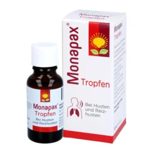 Tinh chất Monapax Tropfen trị ho, cắt và làm dịu cơn ho, 20ml