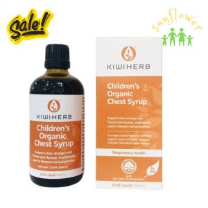 Siro ho đờm KiwiHerb Children's Organic Chest 100ml New Zealand