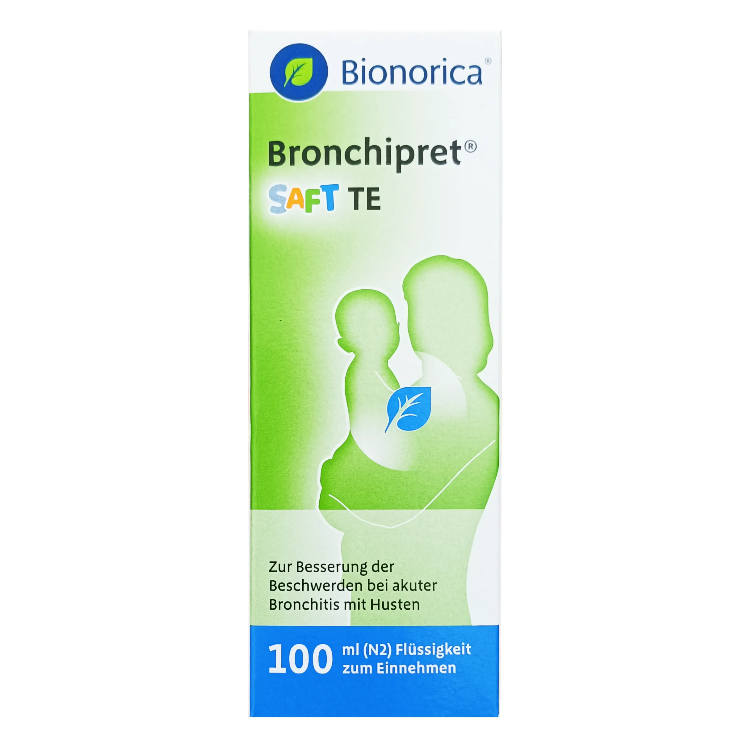 Siro ho Bronchipret Saft TE 100 ml Bionorica của Đức trị ho đờm nặng, viêm phế quản cho trẻ từ 1 tuổi Siro ho long đờm Bronchipret Saft TE 100ml