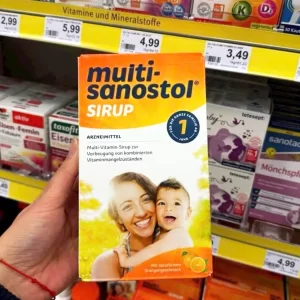 Siro vitamin tong hop Multi Sanostol so 1 danh cho tre