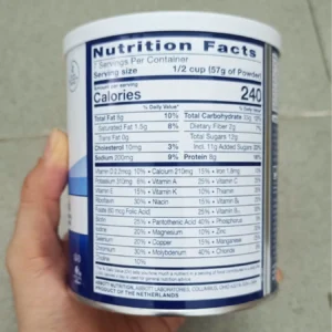 Sữa Ensure Original Nutrition Powder hương vani của Mỹ 400g