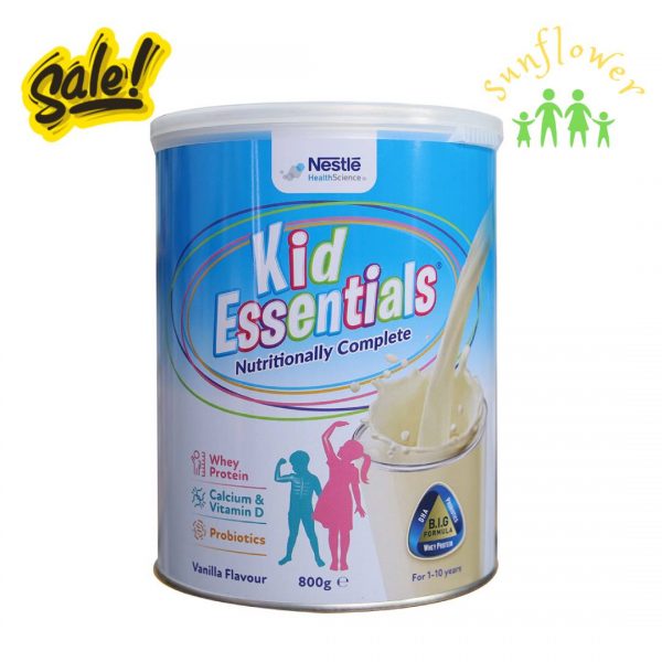 Sữa Kid Essentials 800g của Úc cho trẻ 1-10 tuổi