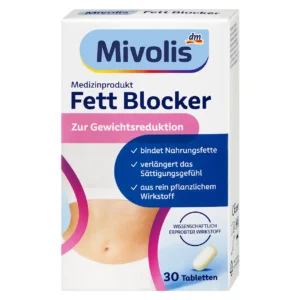THUỐC GIẢM CÂN FETT BLOCKER MIVOLIS Hộp 30 viên