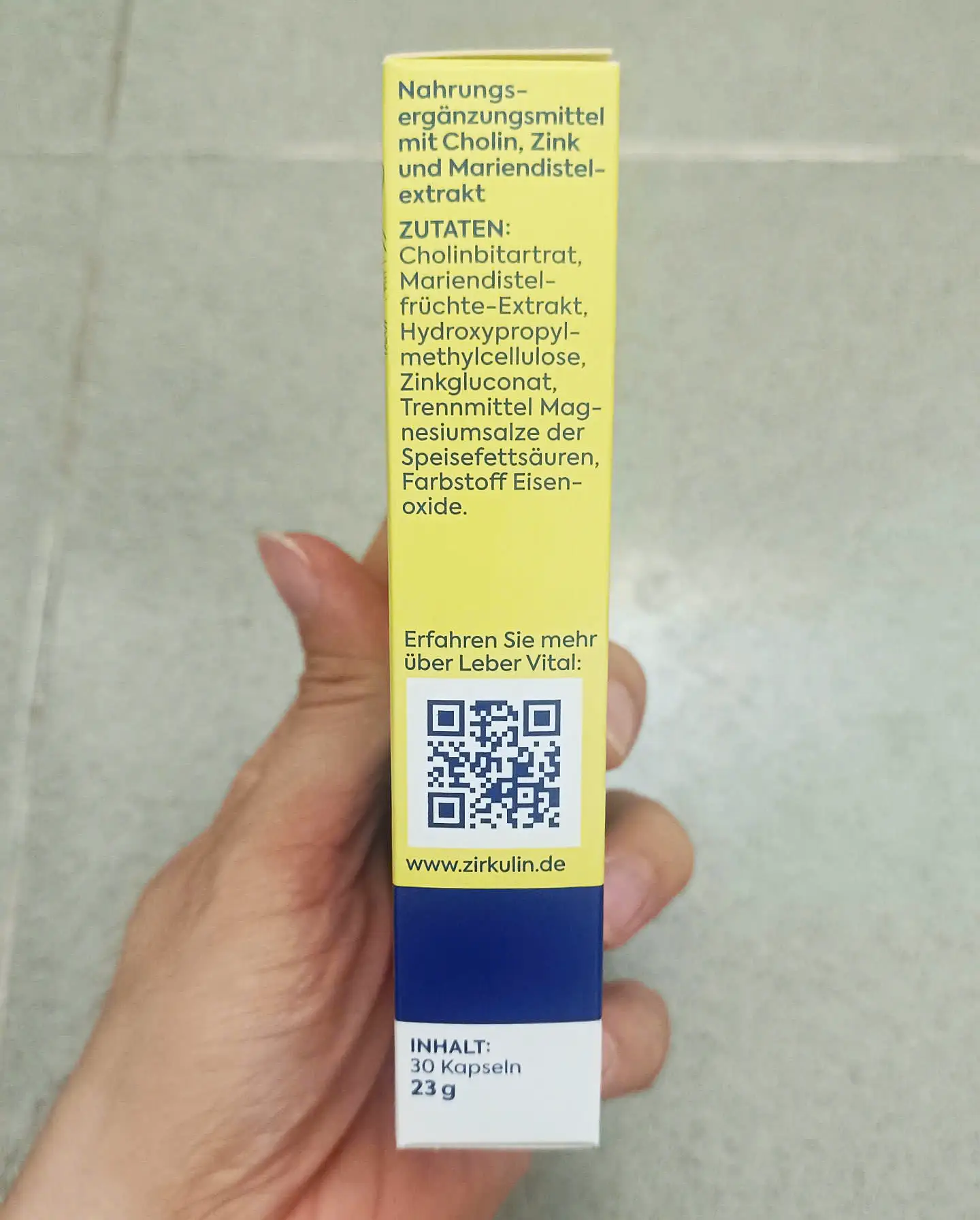 Viên uống bổ gan Zirkulin Leber Vital 30 viên của Đức Thuốc Bổ Gan Zirkulin Leber Vital Liều Cao 30 viên của Đức