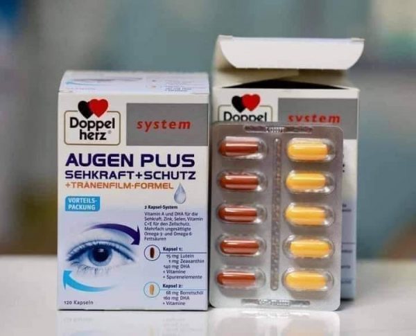 Thuốc Bổ Mắt Doppelherz System Augen Plus Sehkraft