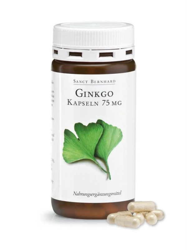 Thuốc Bổ Não Sanct Bernhard Ginkgo Kapseln 75mg