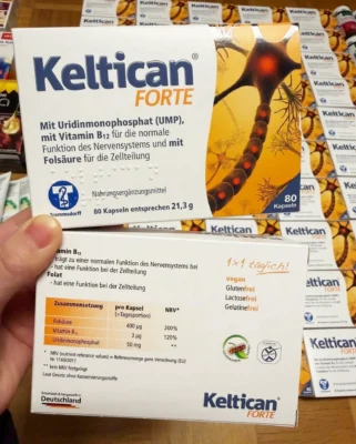 Viên uống Keltican Forte 80 viên của Đức điều trị thoái hóa cột sống, thoát vị đĩa đệm Thuốc Điều Trị Thoái Hóa Cột Sống, Thoát Vị Đĩa Đệm Keltican Forte, 40 Viên