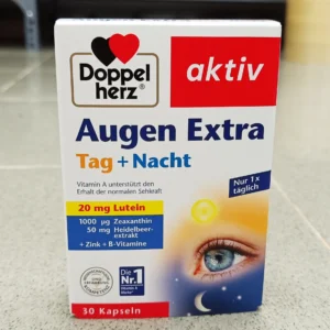 Viên uống bổ mắt Doppelherz Augen Extra Tag Nacht 30 viên của Đức Thuốc bổ mắt Augen Extra Tag Nacht Doppelherz