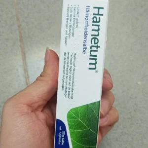 Thuốc mỡ bôi trĩ Hametum Hämorrhoidensalbe kèm dụng cụ bôi, 25g