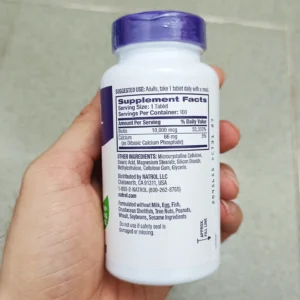 Viên uống mọc tóc Natrol Biotin 10000 mcg 100 viên của Mỹ Thuốc mọc tóc Biotin 10.000mcg Natrol 100 viên Của Mỹ