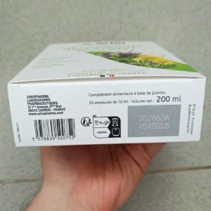 Thuốc thải độc gan Arkopharma Detoxifiant Hepatique 20 ống