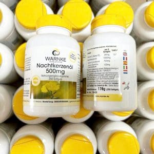 Tinh dầu hoa anh thảo Warnke Nachtkerzenol 500 mg 250 viên của Đức Tinh Dầu Hoa Anh Thảo Warnke Nachtkerzenol 500 mg 250 viên của Đức