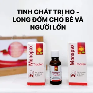 Tinh chất Monapax 20ml của Đức trị ho đờm, cảm lạnh Tinh chất Monapax Tropfen 20ml từ Đức
