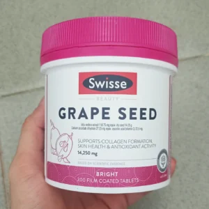 Tinh Chất Hạt Nho Swisse Grape Seed 300 viên của Úc Tinh chất hạt nho Swisse Grape Seed 14,250mg 300 viên