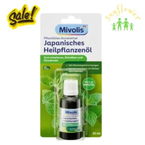 Tinh dầu bạc hà Mivolis Japanisches Heilpflanzenol 30ml của Đức
