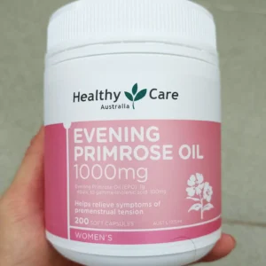Tinh dầu hoa anh thảo Healthy Care Evening Primrose Oil 1000mg 200 viên của Úc Tinh dầu hoa anh thảo Healthy Care Evening Primrose Oil 1000mg 200 viên
