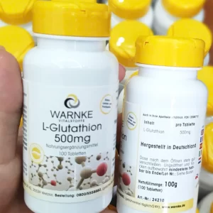 VIEN UONG TRANG DA NGAN NGUA NAM WARNKE L GLUTATHION 500mg