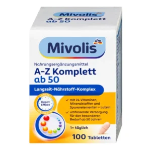 VITAMIN TỔNG HỢP A-Z debot ab 50 Mivolis của Đức