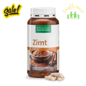 Viên Quế ổn định đường huyết Zimt Kapseln Sanct Bernhard 180 viên của Đức