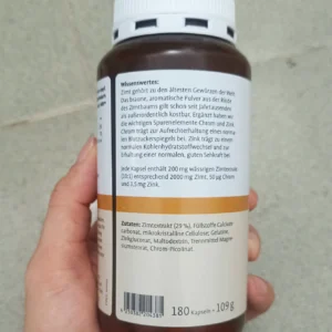 Viên Quế ổn định đường huyết Zimt-Kapseln Sanct Bernhard Hộp 180 viên