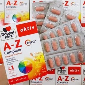 Viên uống Aktiv A-Z Depot Doppelherz 40 viên của Đức Viên Uống Aktiv A-Z Depot Doppelherz 40 viên của Đức