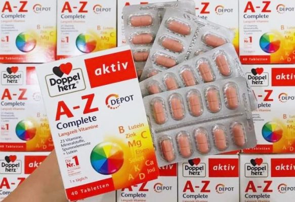 Viên Uống Aktiv A-Z Depot Doppelherz 40 viên của Đức