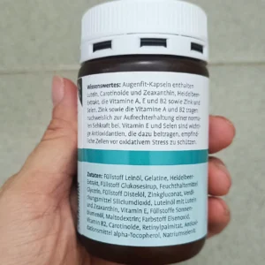 Viên Uống Bổ Mắt Sanct Bernhard 90 Viên - Hỗ Trợ Sức Khỏe Mắt