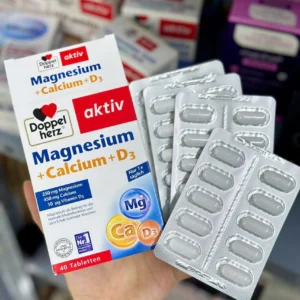 Viên Uống Bổ Sung Canxi Doppelherz Magnesium Calcium D3 Của Đức