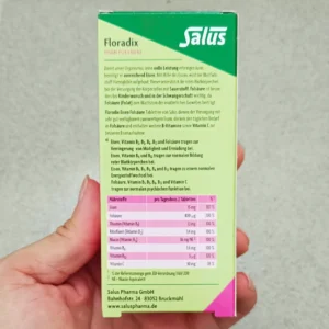 Viên Uống Bổ Sung Sắt Hữu Cơ Salus Floradix Đức 84 Viên