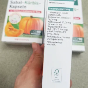 Viên Uống Bổ Thận Altapharma Sabal Kurbis Kapseln Đức