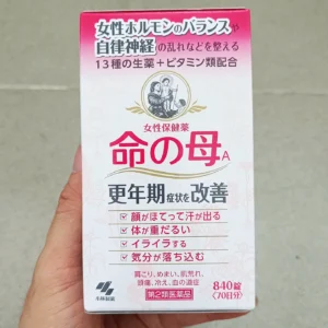 Viên uống tiền mãn kinh Kobayashi 840 viên của Nhật Bản Viên Uống Hỗ Trợ Tiền Mãn Kinh Kobayashi Nhật Bản 840 Viên
