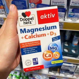Viên Uống Magnesium Canxi D3 Doppelherz Hỗ Trợ Xương Khớp