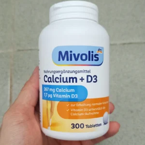 Viên Uống Mivolis Calcium D3 300 viên