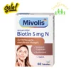 Viên Uống Mọc Tóc Mivolis Biotin 5 mg N 60 Viên của Đức