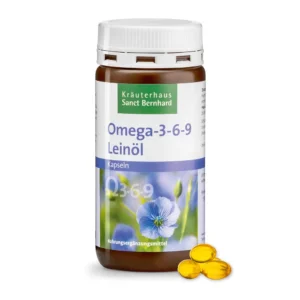 Viên Uống Omega-3-6-9 Leinol Kapseln Sanct Bernhard, 180 viên