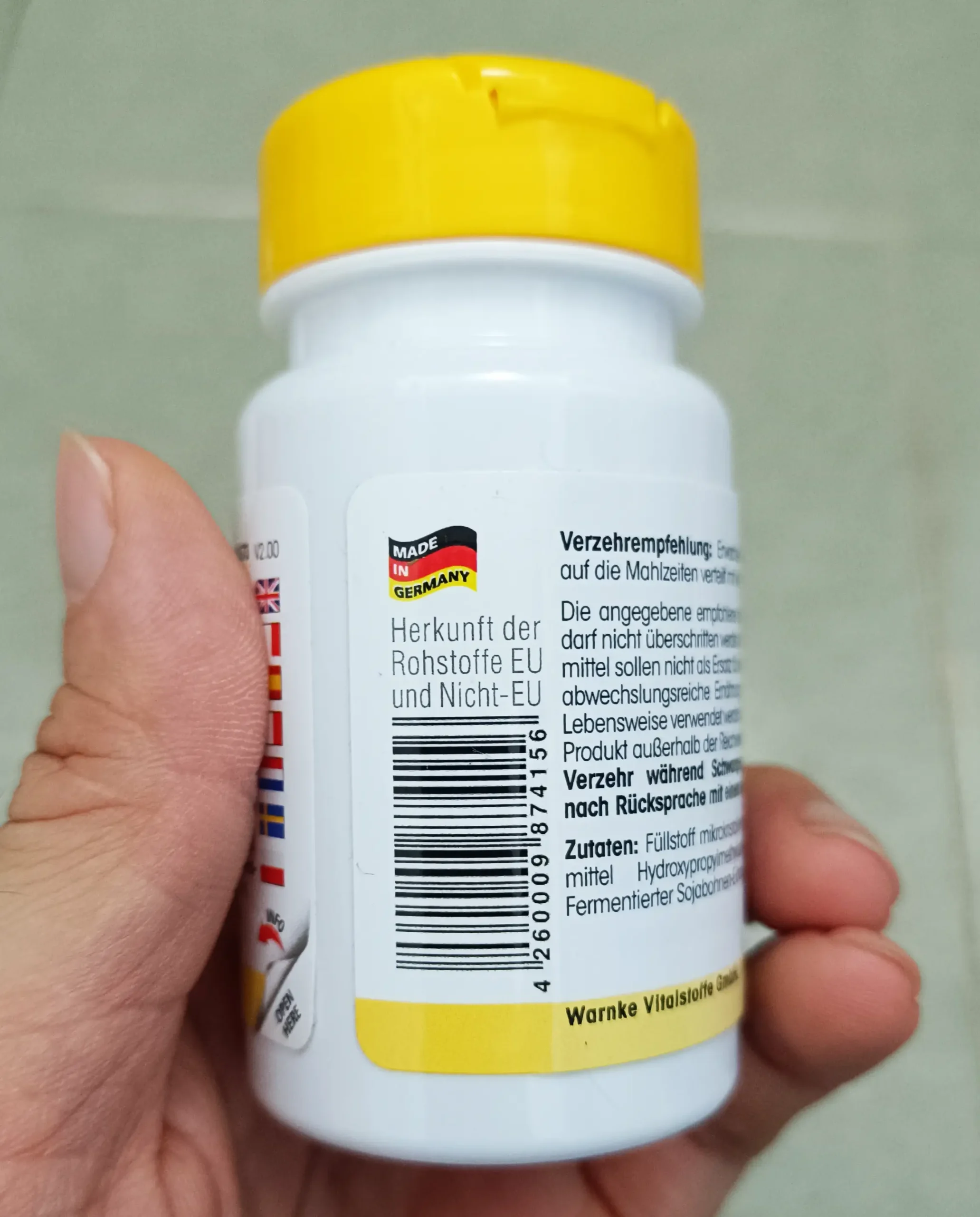 Viên uống chống đột quỵ Warnke Nattokinase 50mg 60 viên của Đức Viên Uống Warnke Nattokinase 50mg 60 viên của Đức