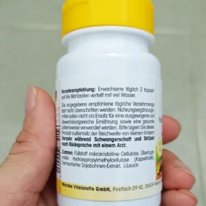 Viên uống chống đột quỵ Warnke Nattokinase 50mg 60 viên của Đức Viên Uống Warnke Nattokinase 50mg Phòng Ngừa Đột Quỵ 60 viên của Đức