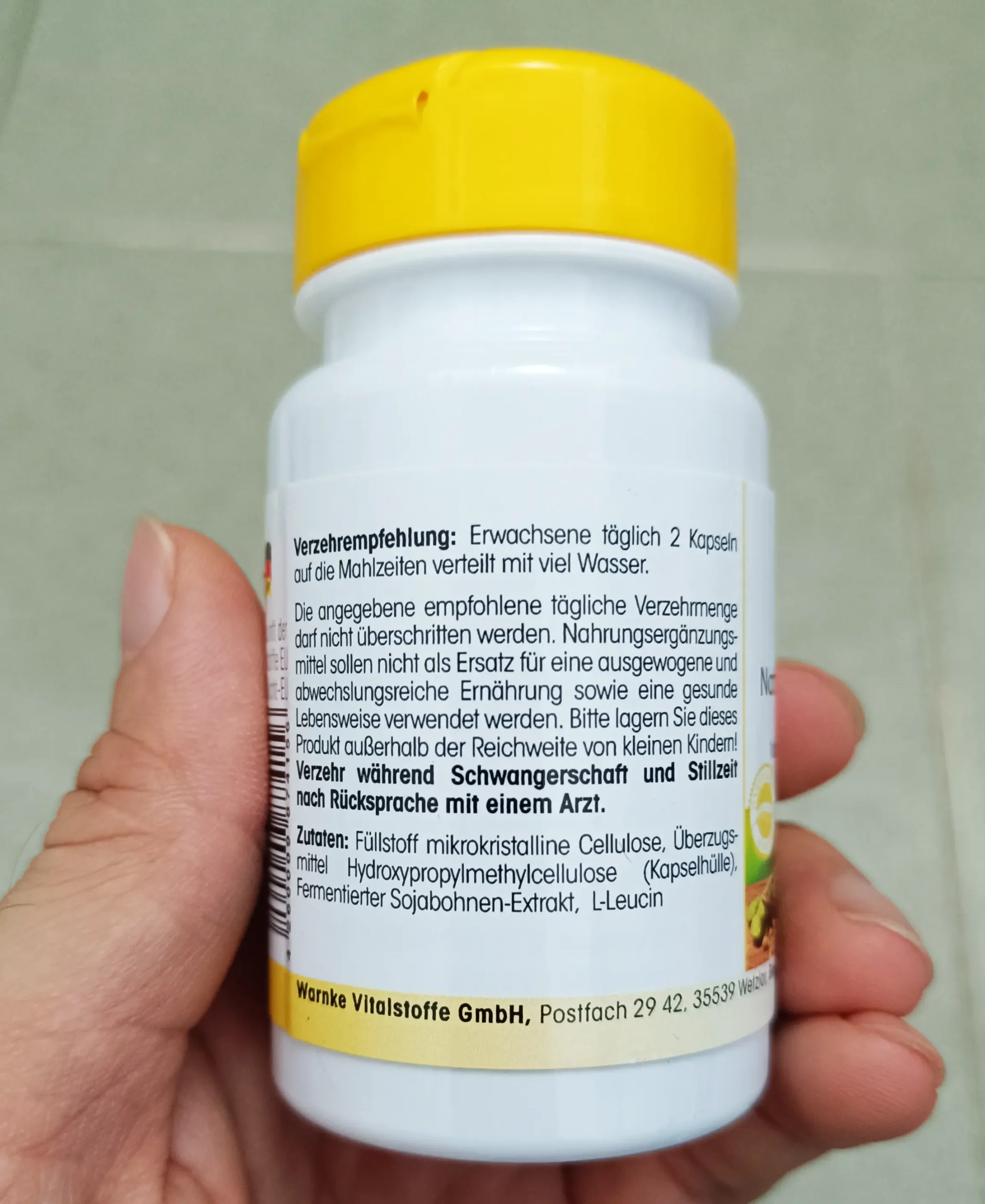 Viên uống chống đột quỵ Warnke Nattokinase 50mg 60 viên của Đức Viên Uống Warnke Nattokinase 50mg Phòng Ngừa Đột Quỵ 60 viên của Đức