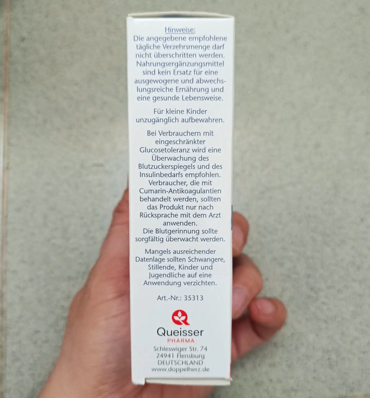 Bổ xương khớp Doppelherz Glucosamin 1200 + D3 + K + C hộp 30 viên của Đức Viên bổ xương khớp Glucosamin 1200 + D3 + K + C Doppelherz 30 viên