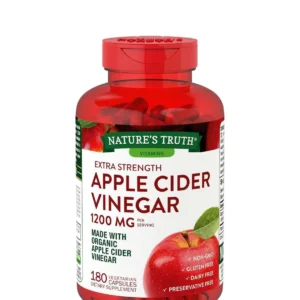 Viên giấm táo hữu cơ Nature’s Truth Apple Cider Vinegar 1200mg 180 viên