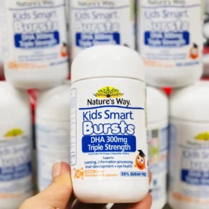 Viên nhai Natures Way Bursts DHA 300mg Triple Strength